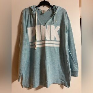 PINK Victoria's Secret Light Blue Top